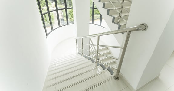 Morrow High Project Features 16 Staircases and Other Unique Challenges - SDS2 Steel Detailing Software - C Shutterstock / Juda Grubb